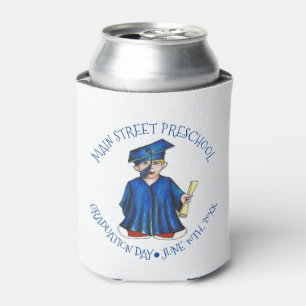 Rafraîchisseur Pour Canette Diplôme d'études supérieures Casquette bleu Diplôm