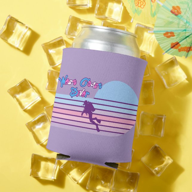 Rafraîchisseur Pour Canette Diver trans de la côte ouest (Été in situ)