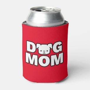 Rafraîchisseur Pour Canette DOG MOM Can Cooler (rouge)