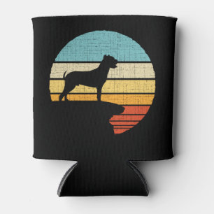 Rafraîchisseur Pour Canette Dogo Argentino Retro Vintage 60s les années 70 Chi