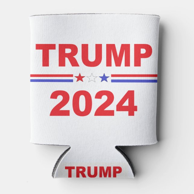 Rafraîchisseur Pour Canette Donald Trump Président 2024 (Devant)