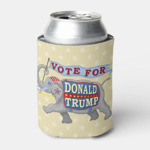 Rafraîchisseur Pour Canette Donald Trump Président 2024 Eléphant républicain