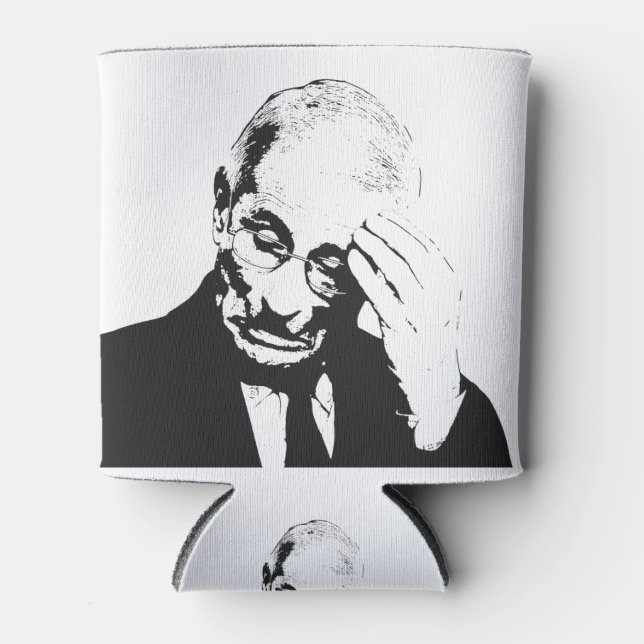 Rafraîchisseur Pour Canette Dr Fauci Facepalm (Devant)