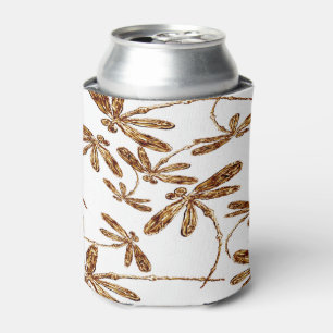 Rafraîchisseur Pour Canette Dragonfly Frenzy Gold Can Coolby Holder