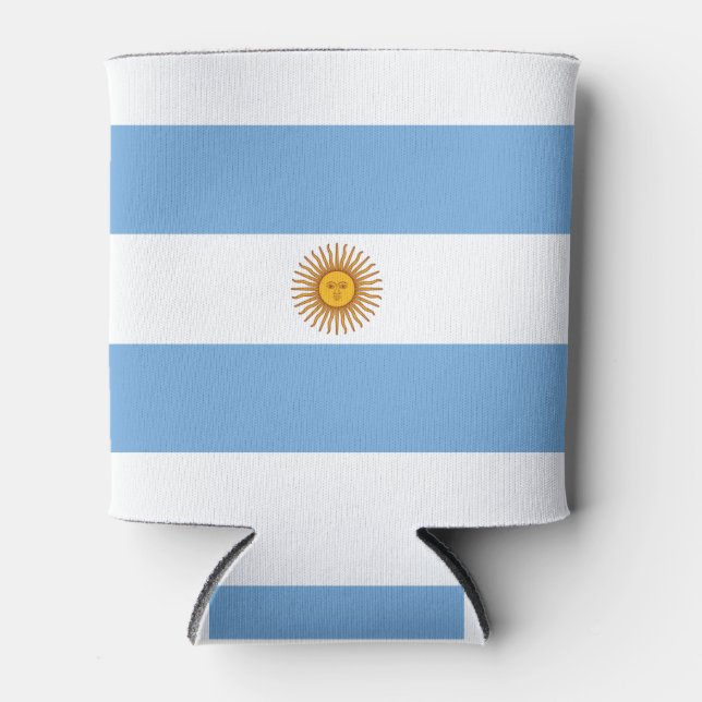 Rafraîchisseur Pour Canette Drapeau Argentine (Devant)