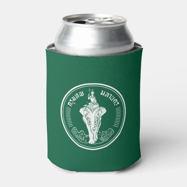Rafraîchisseur Pour Canette Drapeau de Bangkok, Thaïlande Can Cooler (Can devant)