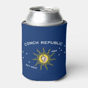 Rafraîchisseur Pour Canette Drapeau de la République de conque