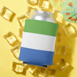Rafraîchisseur Pour Canette drapeau de la Sierra Leone