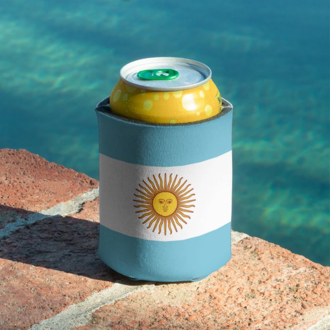 Rafraîchisseur Pour Canette Drapeau de l'Argentine (Piscine in situ)