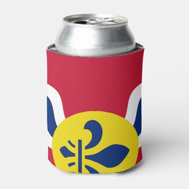 Rafraîchisseur Pour Canette Drapeau de Saint-Louis, Missouri (Can devant)
