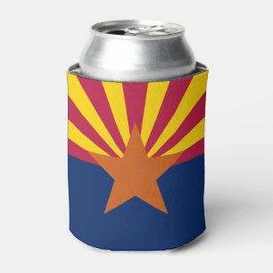 Rafraîchisseur Pour Canette Drapeau d'État de l'Arizona