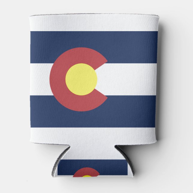 Rafraîchisseur Pour Canette Drapeau du Colorado (Devant)