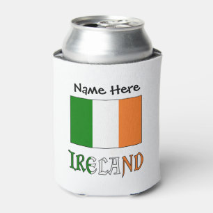 Rafraîchisseur Pour Canette Drapeau irlandais personnalisé