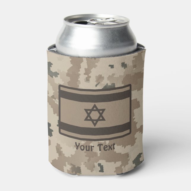 Rafraîchisseur Pour Canette Drapeau israélien du désert (Can devant)