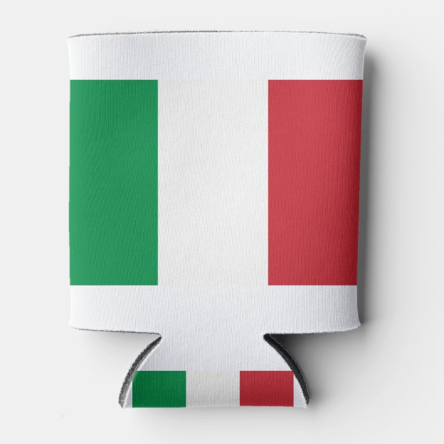 Rafraîchisseur Pour Canette Drapeau Italie (Devant)