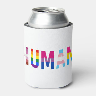 Rafraîchisseur Pour Canette Drapeau LGBT HUMAN Mois Gay pride Transgenre