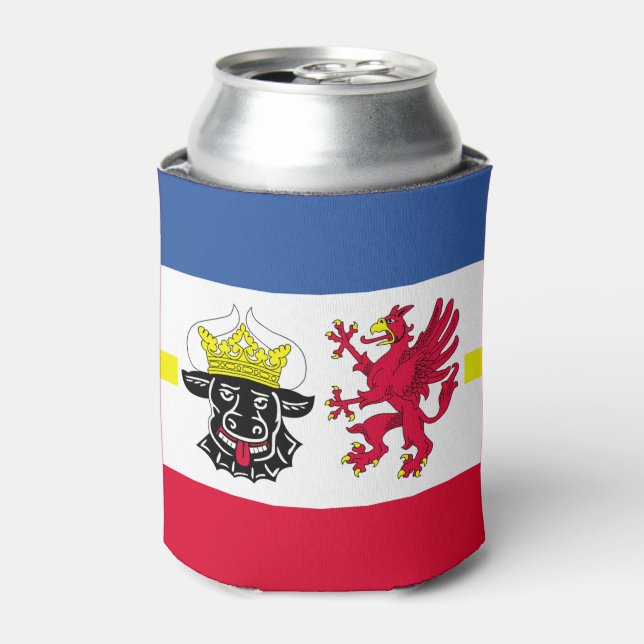 Rafraîchisseur Pour Canette Drapeau Mecklembourg-Poméranie occidentale Can Coo (Can devant)