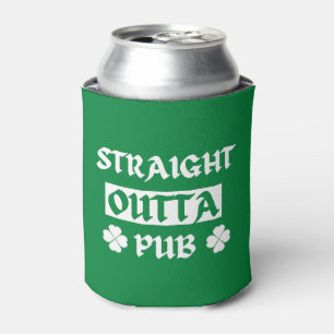 Rafraîchisseur Pour Canette Droit devant le pub Jour de la Saint Patrick