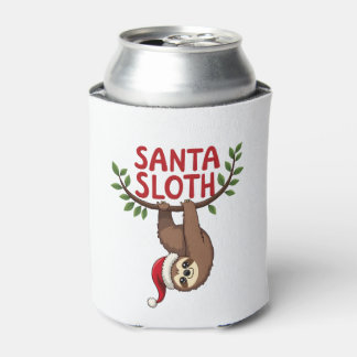 Rafraîchisseur Pour Canette Drôle Joyeux Slothmas Paresseux Animal Paresseux K