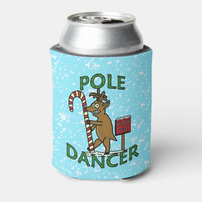 Rafraîchisseur Pour Canette Drôle Noël Dancer Reindeer Pun (Can Dos)
