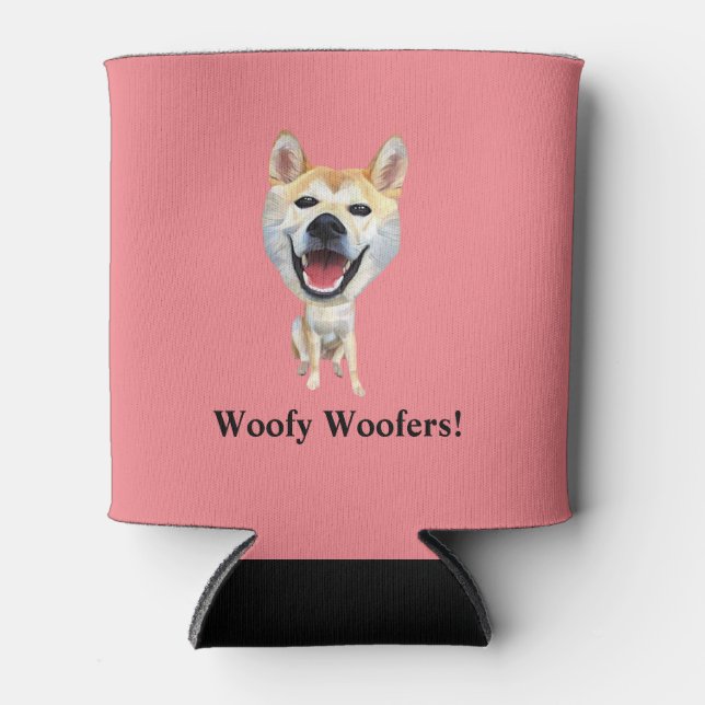 Rafraîchisseur Pour Canette Drôle Shiba Inu Peut refroidir (Devant)