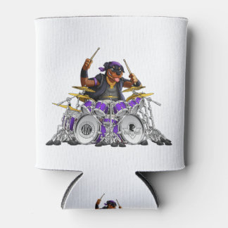 Rafraîchisseur Pour Canette Drummer Rockin Rottie