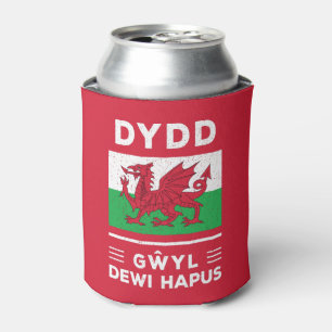 Rafraîchisseur Pour Canette Dydd Giles Dewi Hapus Joyeux Saint-Davides Jour 3