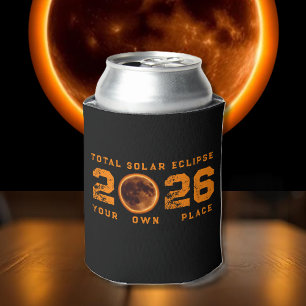 Rafraîchisseur Pour Canette Éclipse solaire totale 12 août 2026