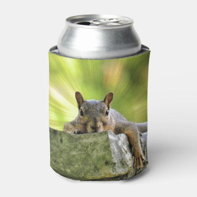 Rafraîchisseur Pour Canette Écureuil relaxant (Can devant)