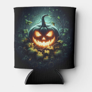 Rafraîchisseur Pour Canette Éffrayant nature brillant Halloween citrouille
