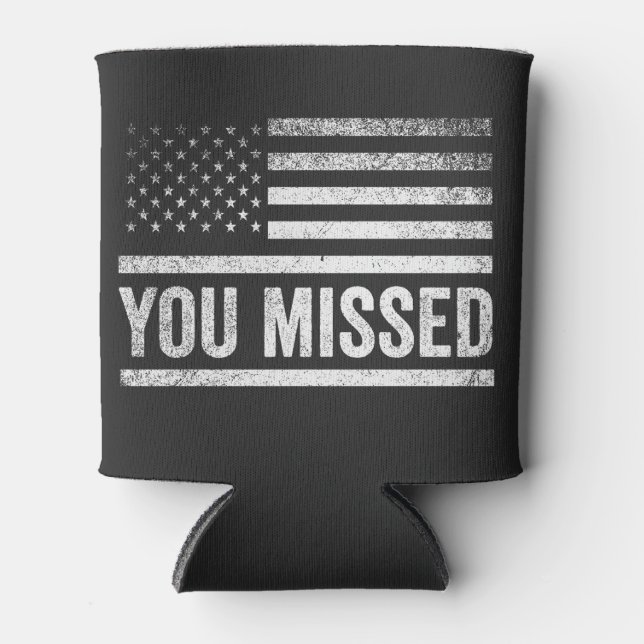 Rafraîchisseur Pour Canette Élection Trump Vance Doudou de Noël (Devant)