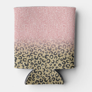 Rafraîchisseur Pour Canette Élégant Rose Parties scintillant or Empreinte de l