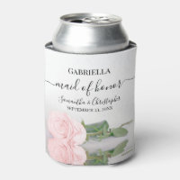 Élégante rose rose blanche de rose de rose femme d
