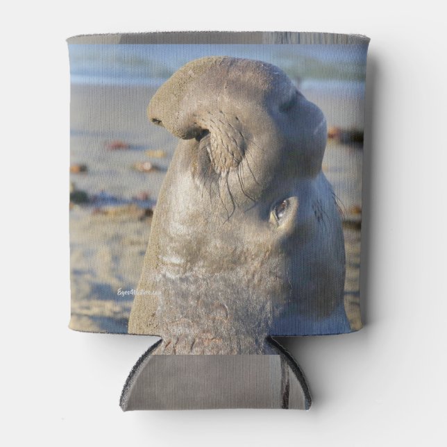 Rafraîchisseur Pour Canette Elephant Seal bull (Devant)