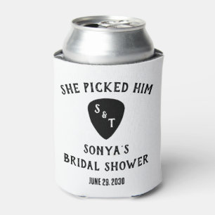 Rafraîchisseur Pour Canette Elle l'a choisi ! Cadeau de mariage en forme de mé