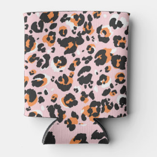 Rafraîchisseur Pour Canette Empreinte de léopard classique Vintage