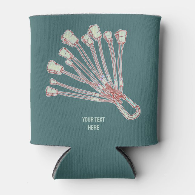 Rafraîchisseur Pour Canette Ensemble de fils d'escalade rocheux (Devant)