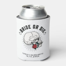 Enterrée de Vie de Jeune Fille Crâne Bride or Die