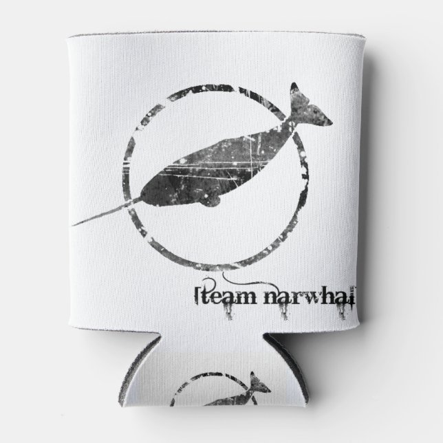 Rafraîchisseur Pour Canette Équipe Narwhal (Devant)