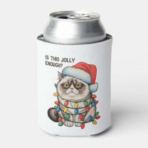 Rafraîchisseur Pour Canette Est-ce que ces lumières de Noël de Grumpy Cat sont