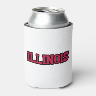 Rafraîchisseur Pour Canette État De L'Illinois Fierté Personnalisé