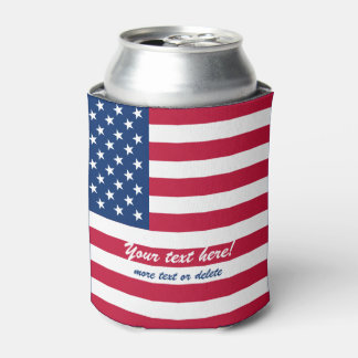 Rafraîchisseur Pour Canette États-Unis Drapeau américain étoiles et rayures