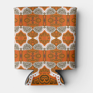 Rafraîchisseur Pour Canette ethnie Abstraite : boho vintage à la mode.