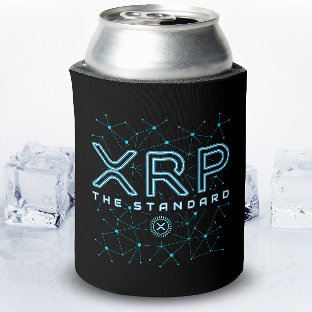 Rafraîchisseur Pour Canette Étoiles de chiffrement XRP Cryptodevise XRPL Block (Créateur téléchargé)