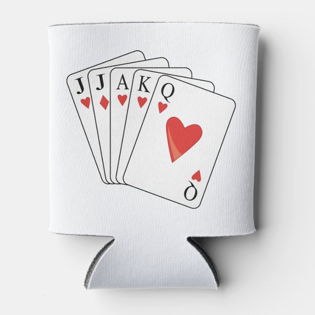 Rafraîchisseur Pour Canette Euchre Jouer aux cartes (Devant)