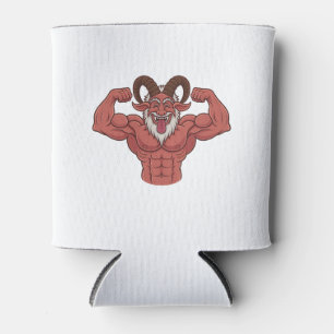 Rafraîchisseur Pour Canette Evil Krampus Noël Flexing Muscles Fitness