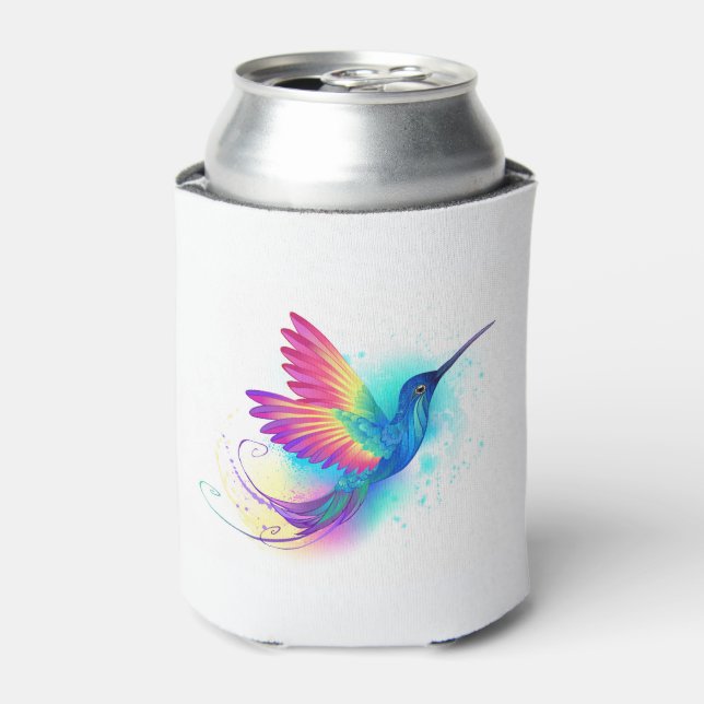 Rafraîchisseur Pour Canette Exotic Rainbow Hummingbird (Can devant)