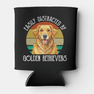 Rafraîchisseur Pour Canette Facilement Distrait Par Les Golden Retrievers