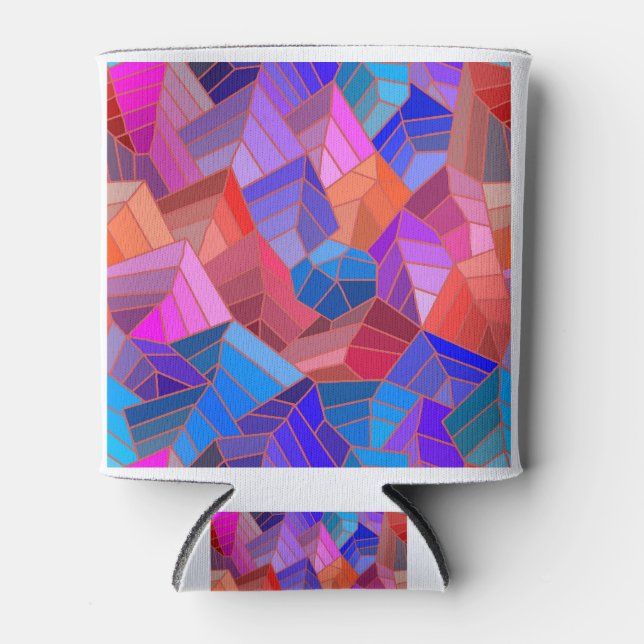 Rafraîchisseur Pour Canette Fantasy Mountains View from the Sky (Devant)