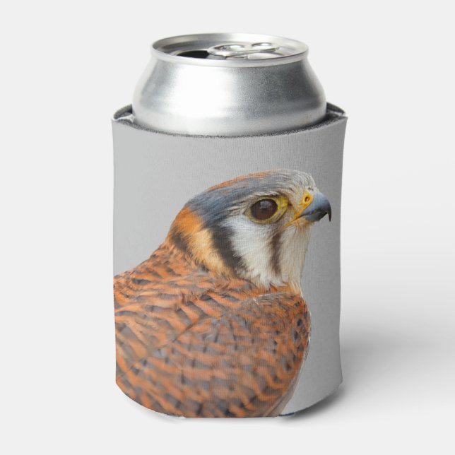 Rafraîchisseur Pour Canette Faucon étonnant de Kestrel Sparrowhawk américain (Can devant)